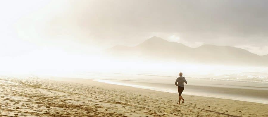 Running At The Beach