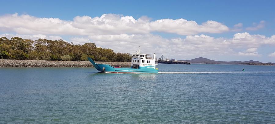 Curtis Island ferry